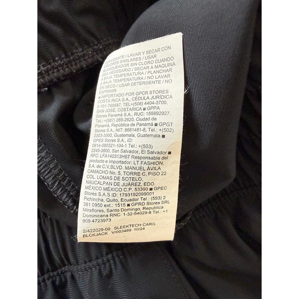 Old Navy High-Waisted SleekTech Cargo Ankle Pants, Black, Size Large - Picture 5 of 5